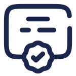 Diploma Verified SVG Icon